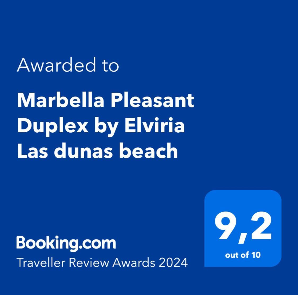 Marbella Pleasant Duplex By Elviria Las Dunas Beach Ngoại thất bức ảnh